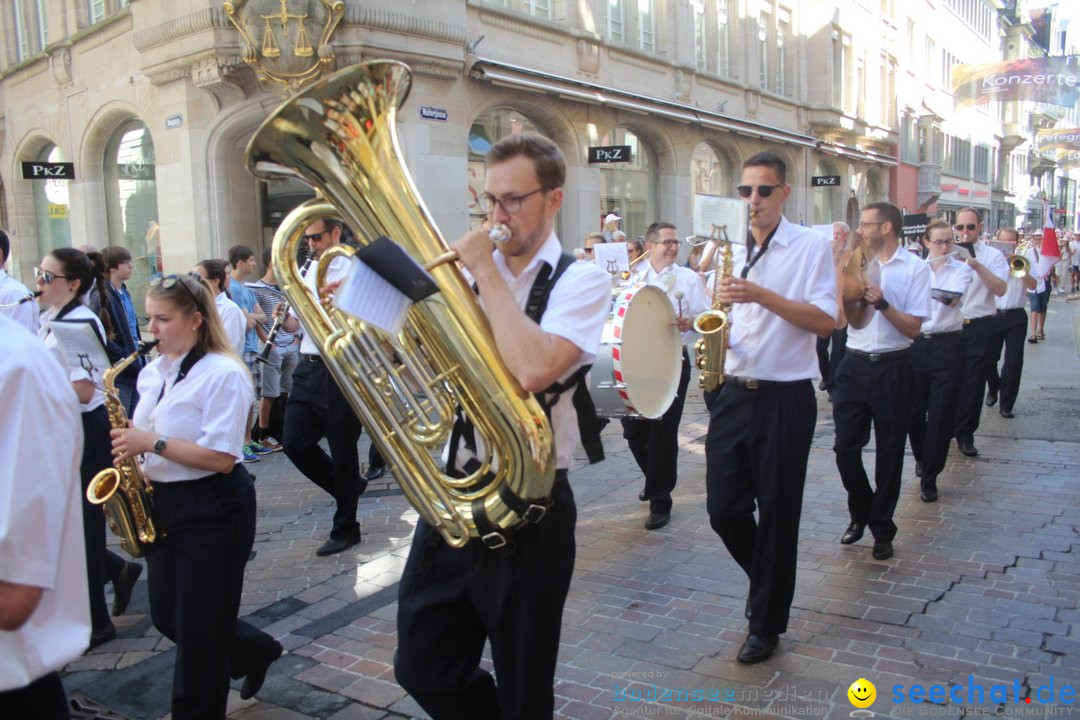 Kinderfest mit 30.000 Besuchern: St. Gallen, 20.06.2018