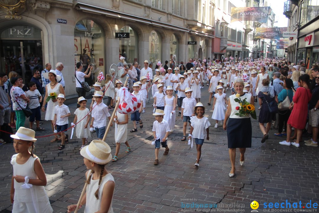 Kinderfest mit 30.000 Besuchern: St. Gallen, 20.06.2018