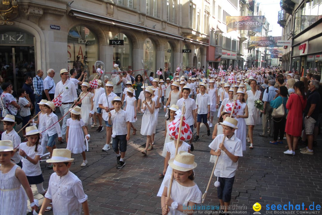 Kinderfest mit 30.000 Besuchern: St. Gallen, 20.06.2018