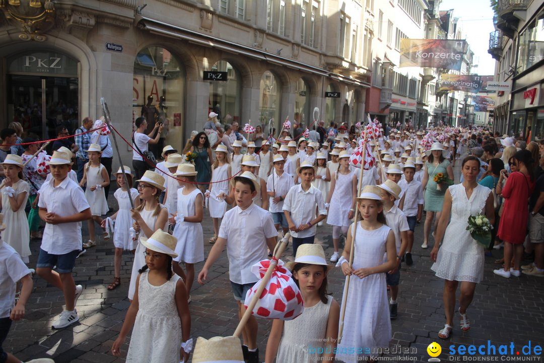 Kinderfest mit 30.000 Besuchern: St. Gallen, 20.06.2018