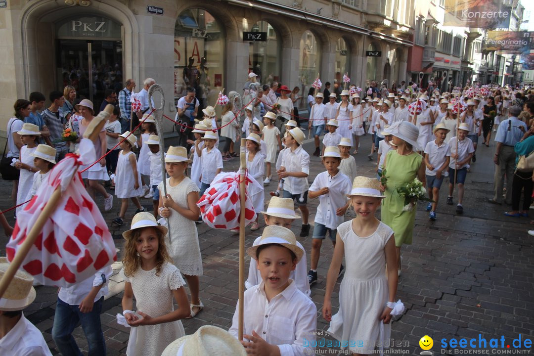 Kinderfest mit 30.000 Besuchern: St. Gallen, 20.06.2018