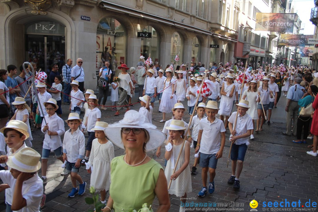 Kinderfest mit 30.000 Besuchern: St. Gallen, 20.06.2018