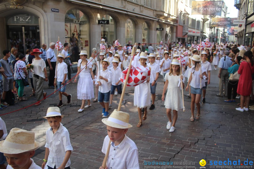 Kinderfest mit 30.000 Besuchern: St. Gallen, 20.06.2018