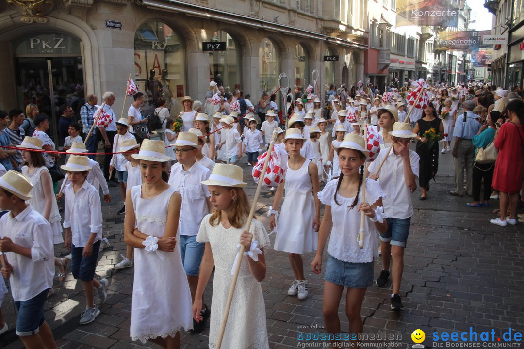 Kinderfest mit 30.000 Besuchern: St. Gallen, 20.06.2018