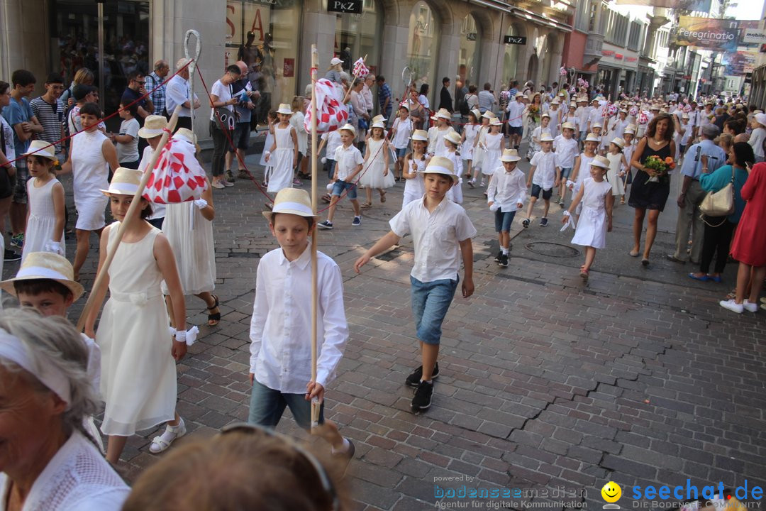 Kinderfest mit 30.000 Besuchern: St. Gallen, 20.06.2018