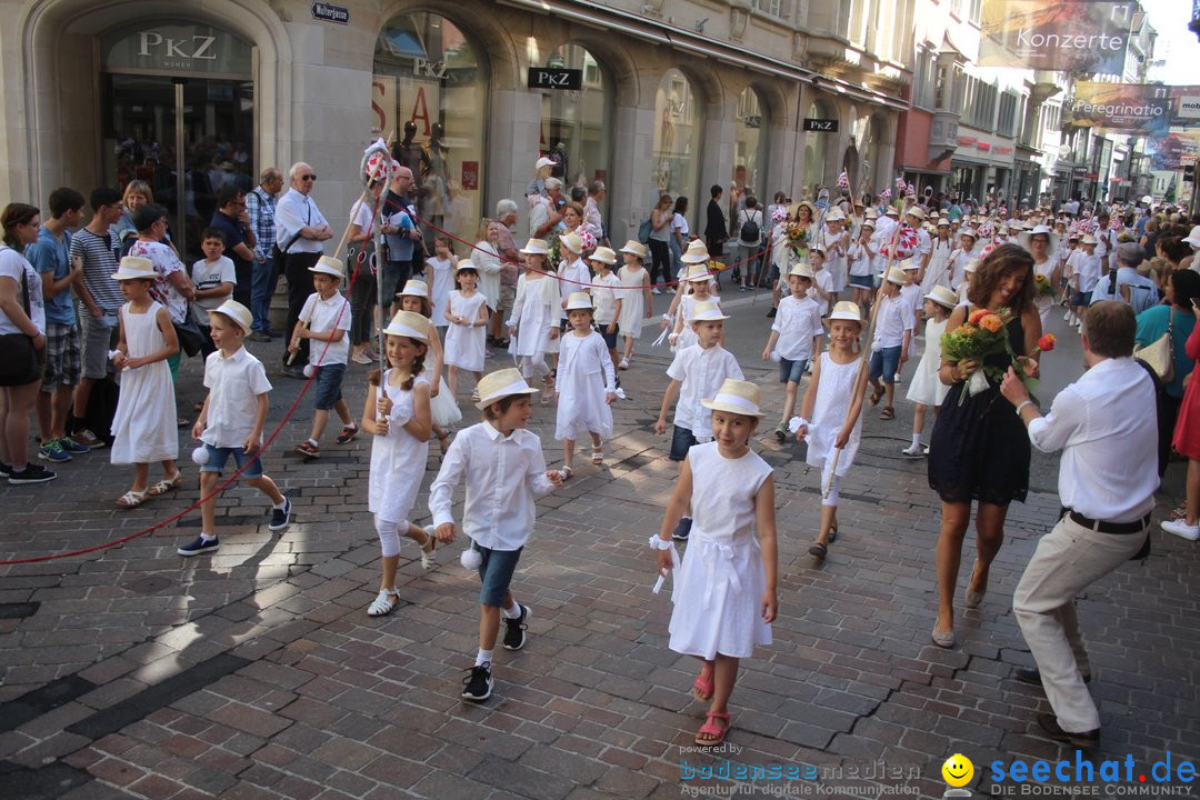 Kinderfest mit 30.000 Besuchern: St. Gallen, 20.06.2018