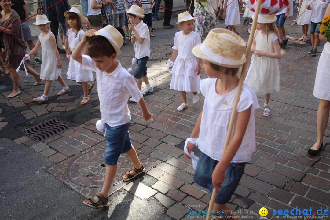 Kinderfest mit 30.000 Besuchern: St. Gallen, 20.06.2018