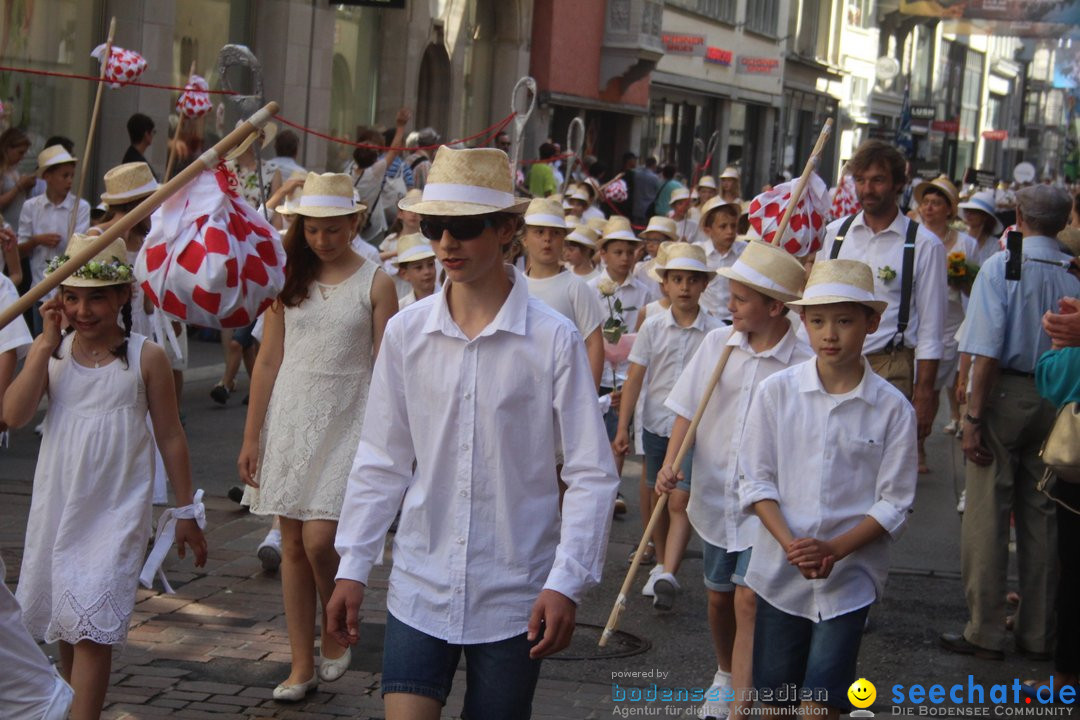 Kinderfest mit 30.000 Besuchern: St. Gallen, 20.06.2018