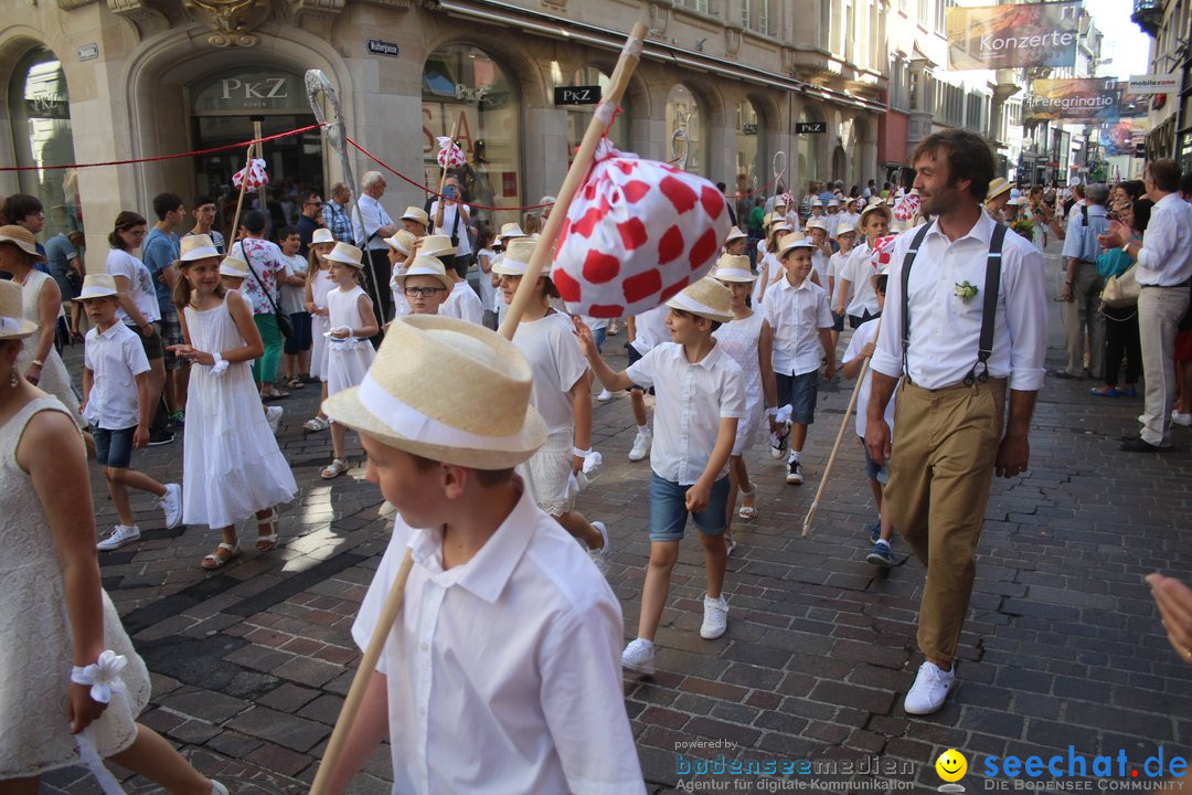 Kinderfest mit 30.000 Besuchern: St. Gallen, 20.06.2018