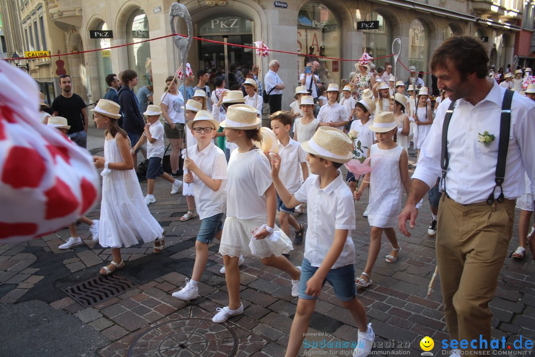 Kinderfest mit 30.000 Besuchern: St. Gallen, 20.06.2018