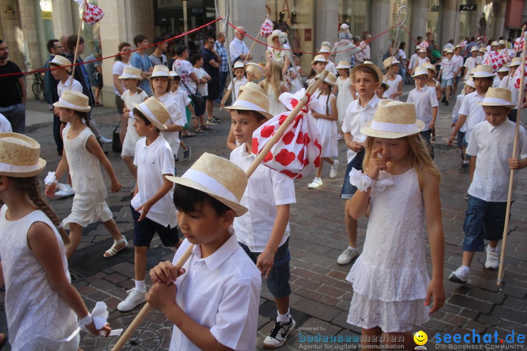 Kinderfest mit 30.000 Besuchern: St. Gallen, 20.06.2018