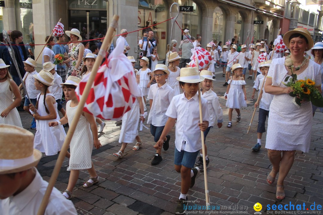 Kinderfest mit 30.000 Besuchern: St. Gallen, 20.06.2018