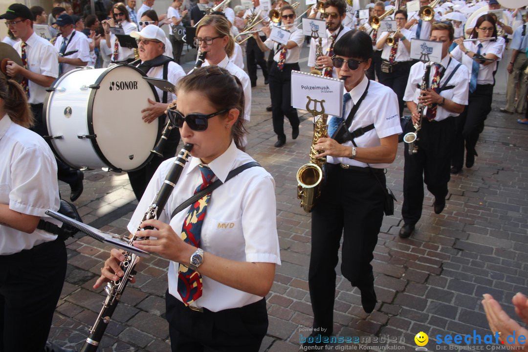 Kinderfest mit 30.000 Besuchern: St. Gallen, 20.06.2018