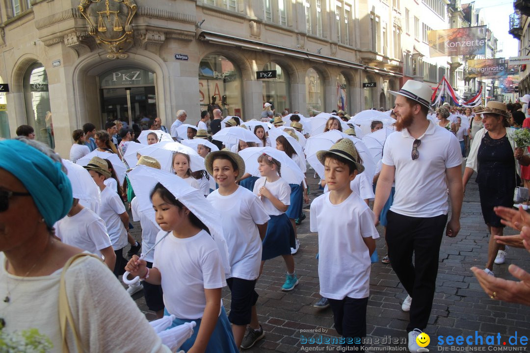 Kinderfest mit 30.000 Besuchern: St. Gallen, 20.06.2018