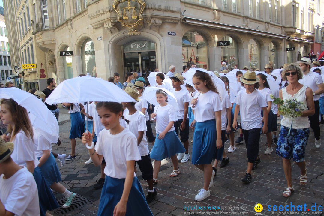 Kinderfest mit 30.000 Besuchern: St. Gallen, 20.06.2018