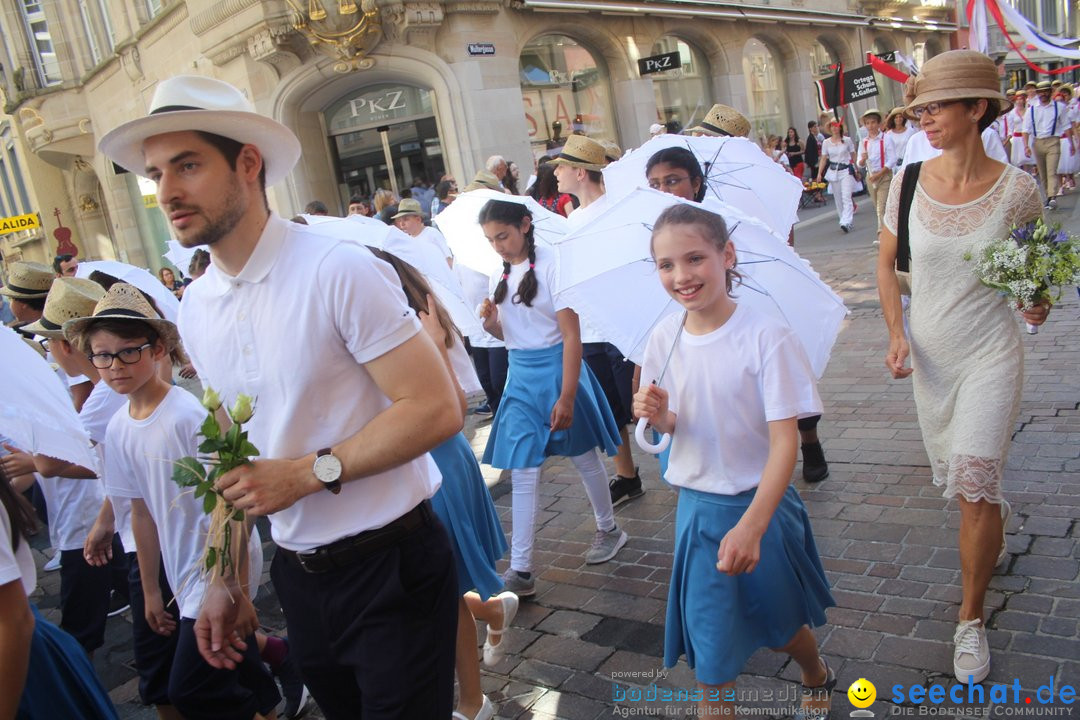 Kinderfest mit 30.000 Besuchern: St. Gallen, 20.06.2018