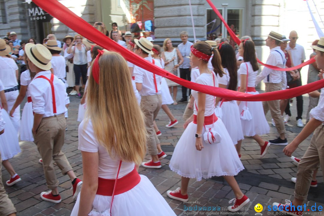 Kinderfest mit 30.000 Besuchern: St. Gallen, 20.06.2018