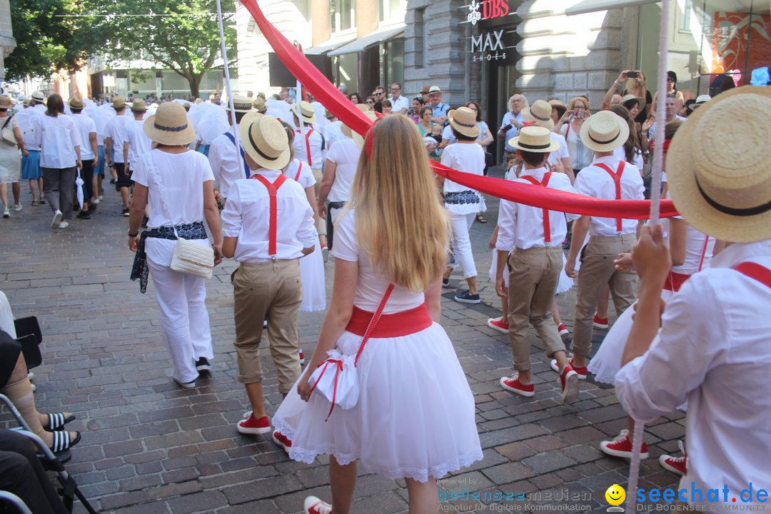 Kinderfest mit 30.000 Besuchern: St. Gallen, 20.06.2018