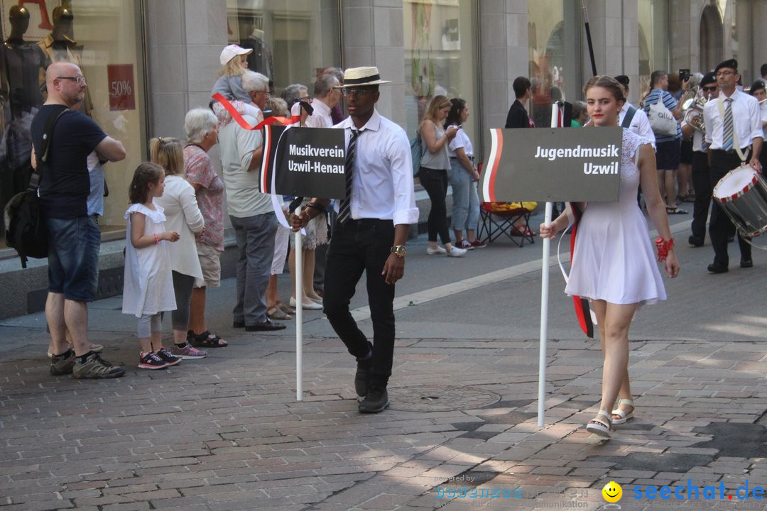 Kinderfest mit 30.000 Besuchern: St. Gallen, 20.06.2018