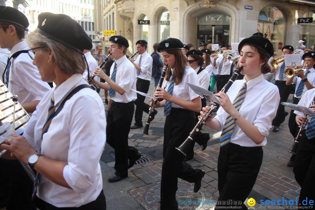 Kinderfest mit 30.000 Besuchern: St. Gallen, 20.06.2018