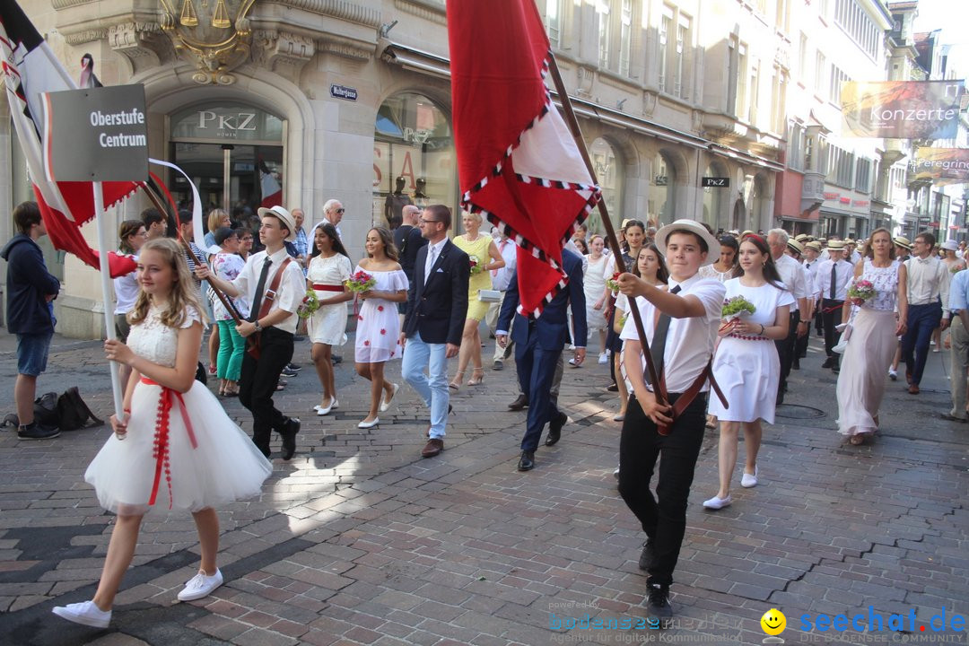 Kinderfest mit 30.000 Besuchern: St. Gallen, 20.06.2018