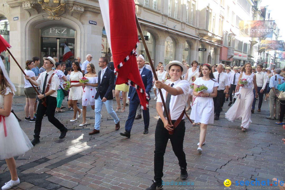 Kinderfest mit 30.000 Besuchern: St. Gallen, 20.06.2018