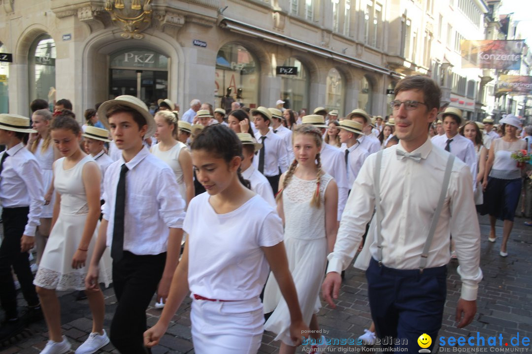 Kinderfest mit 30.000 Besuchern: St. Gallen, 20.06.2018