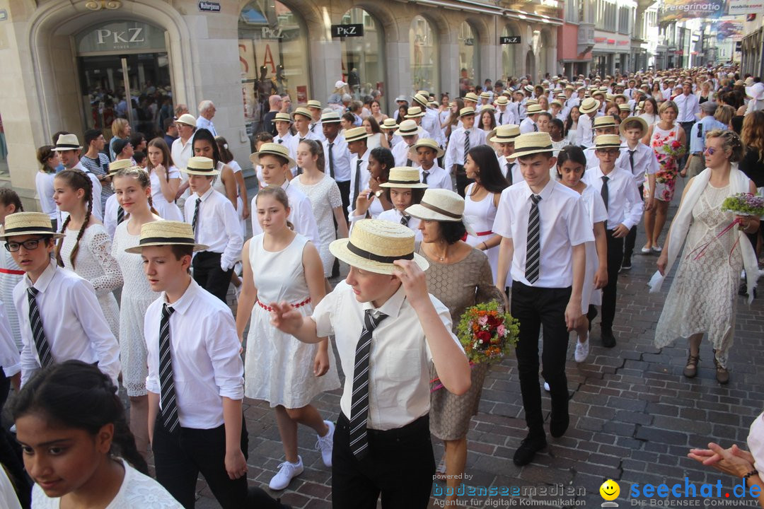 Kinderfest mit 30.000 Besuchern: St. Gallen, 20.06.2018