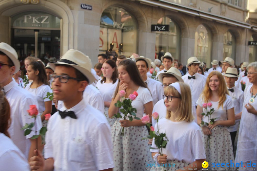 Kinderfest mit 30.000 Besuchern: St. Gallen, 20.06.2018