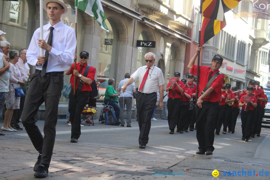 Kinderfest mit 30.000 Besuchern: St. Gallen, 20.06.2018