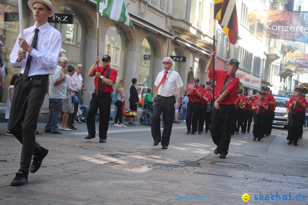 Kinderfest mit 30.000 Besuchern: St. Gallen, 20.06.2018