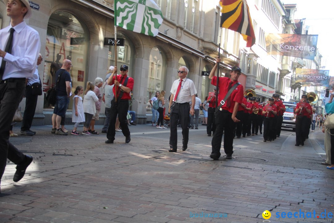 Kinderfest mit 30.000 Besuchern: St. Gallen, 20.06.2018