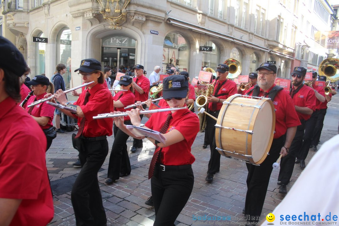 Kinderfest mit 30.000 Besuchern: St. Gallen, 20.06.2018