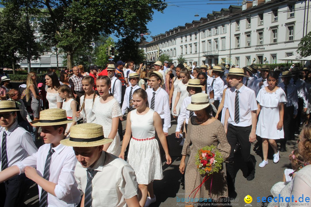 Kinderfest mit 30.000 Besuchern: St. Gallen, 20.06.2018