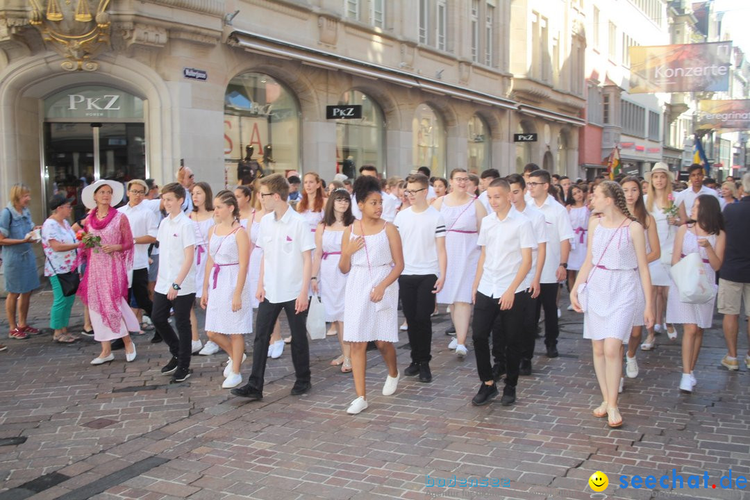 Kinderfest mit 30.000 Besuchern: St. Gallen, 20.06.2018