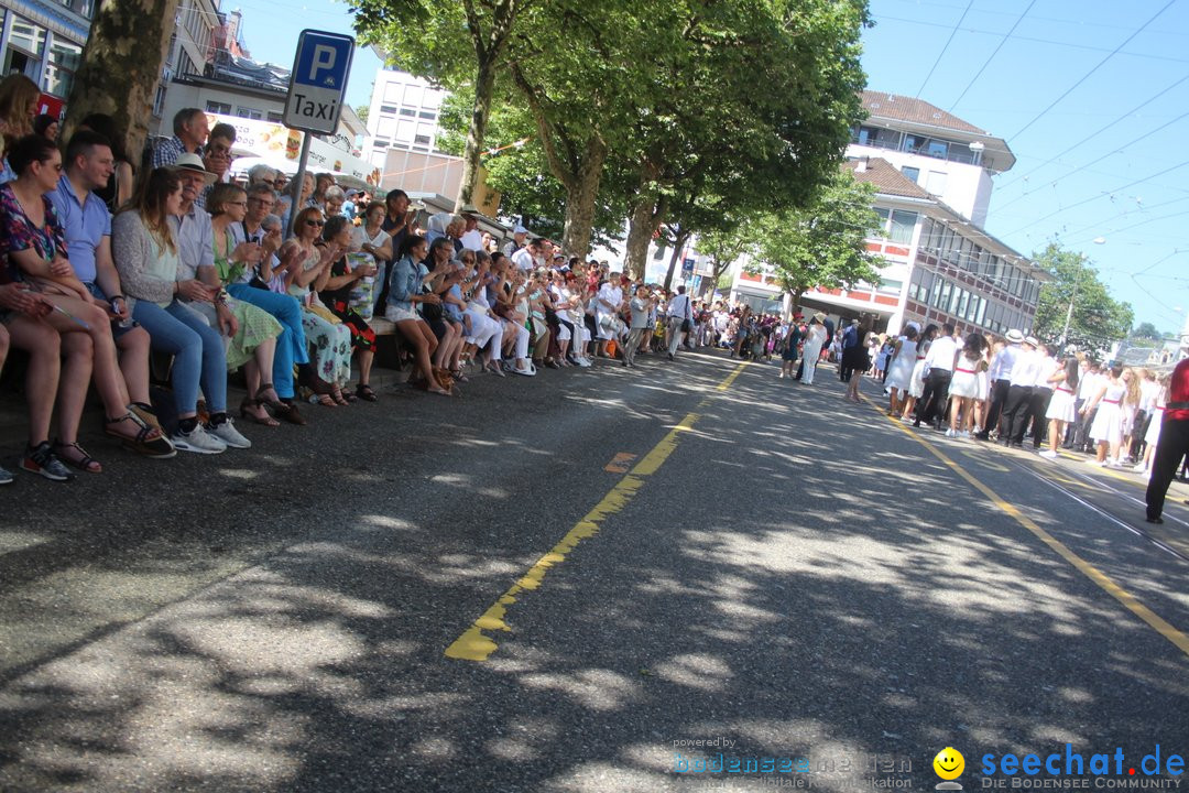 Kinderfest mit 30.000 Besuchern: St. Gallen, 20.06.2018