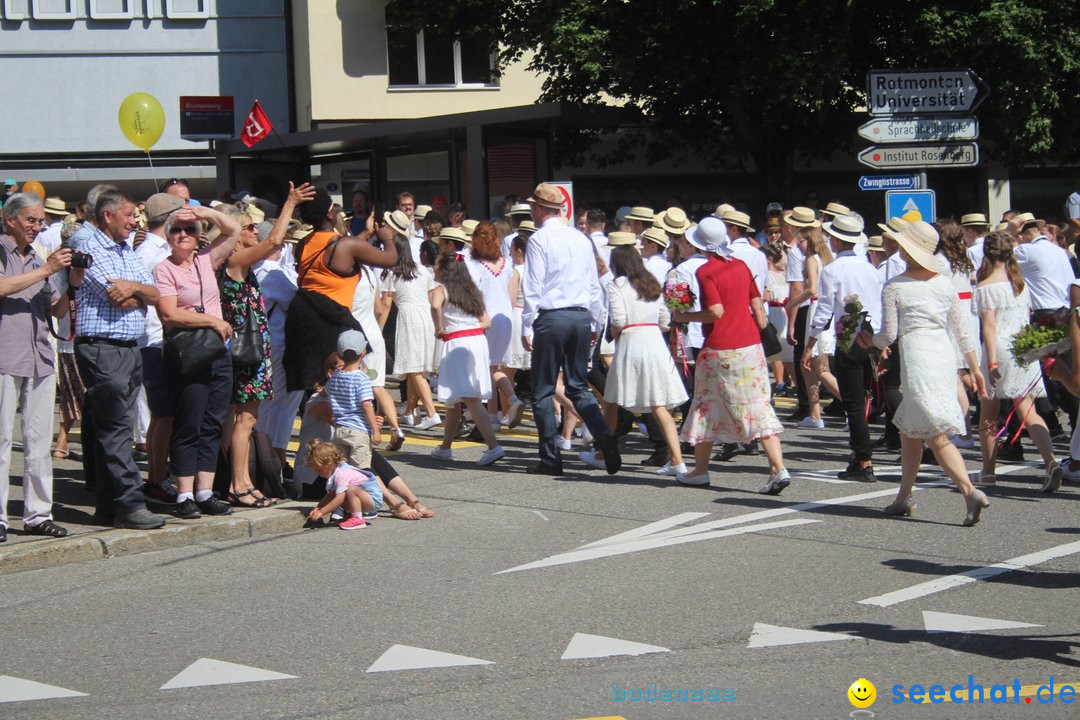 Kinderfest mit 30.000 Besuchern: St. Gallen, 20.06.2018