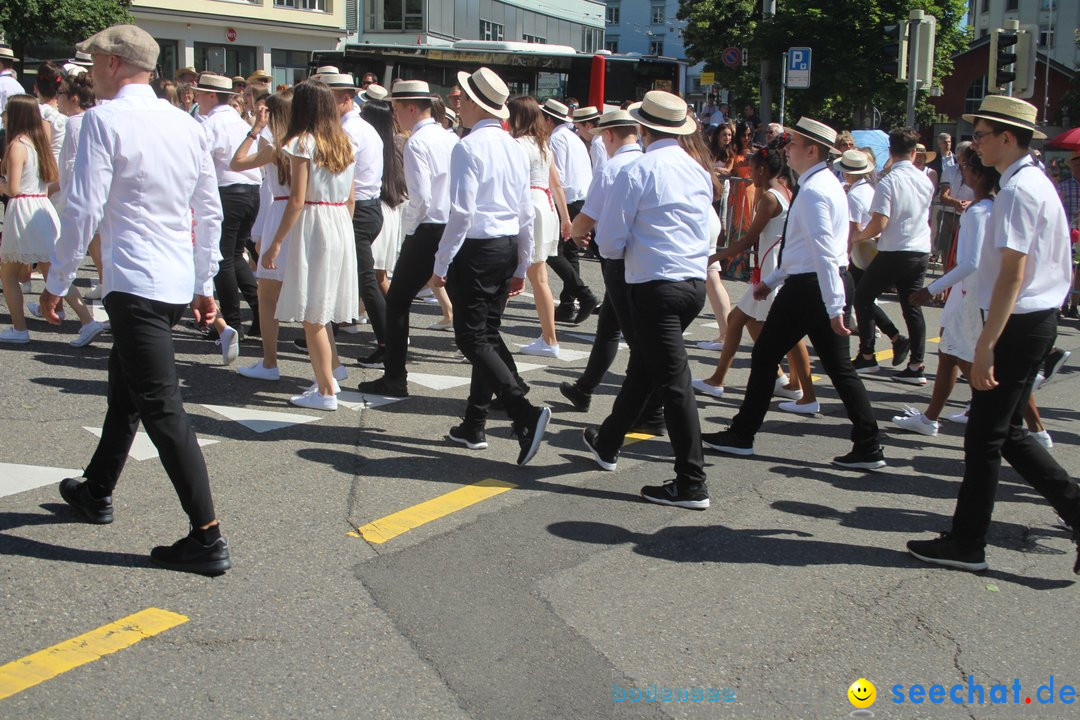 Kinderfest mit 30.000 Besuchern: St. Gallen, 20.06.2018