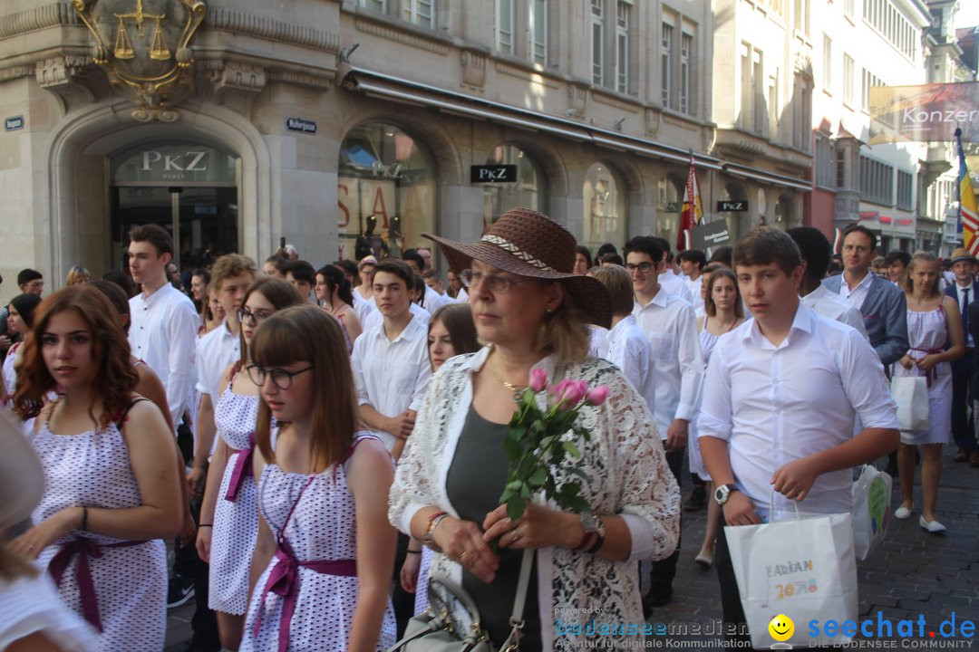 Kinderfest mit 30.000 Besuchern: St. Gallen, 20.06.2018