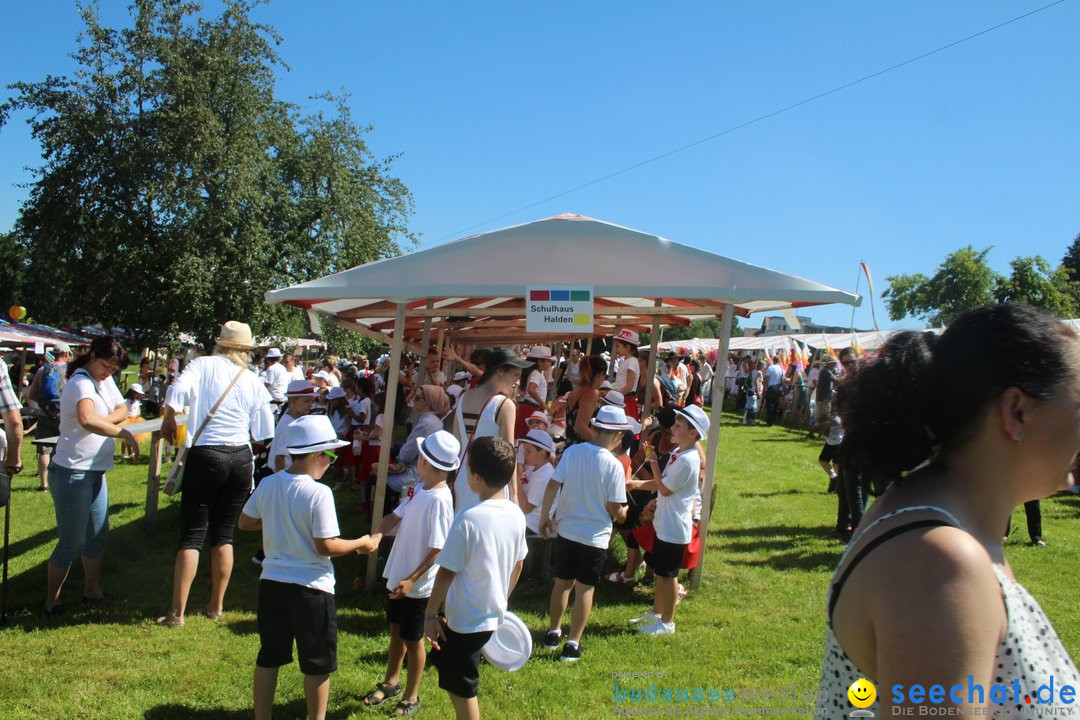 Kinderfest mit 30.000 Besuchern: St. Gallen, 20.06.2018