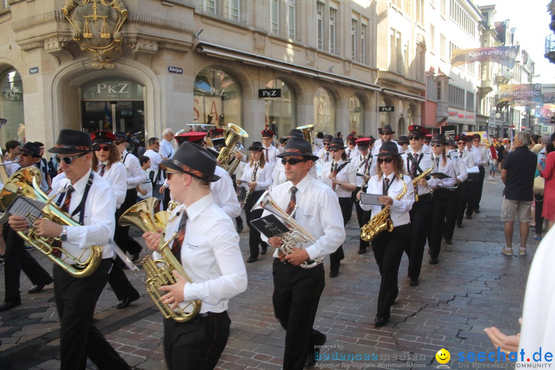 Kinderfest mit 30.000 Besuchern: St. Gallen, 20.06.2018