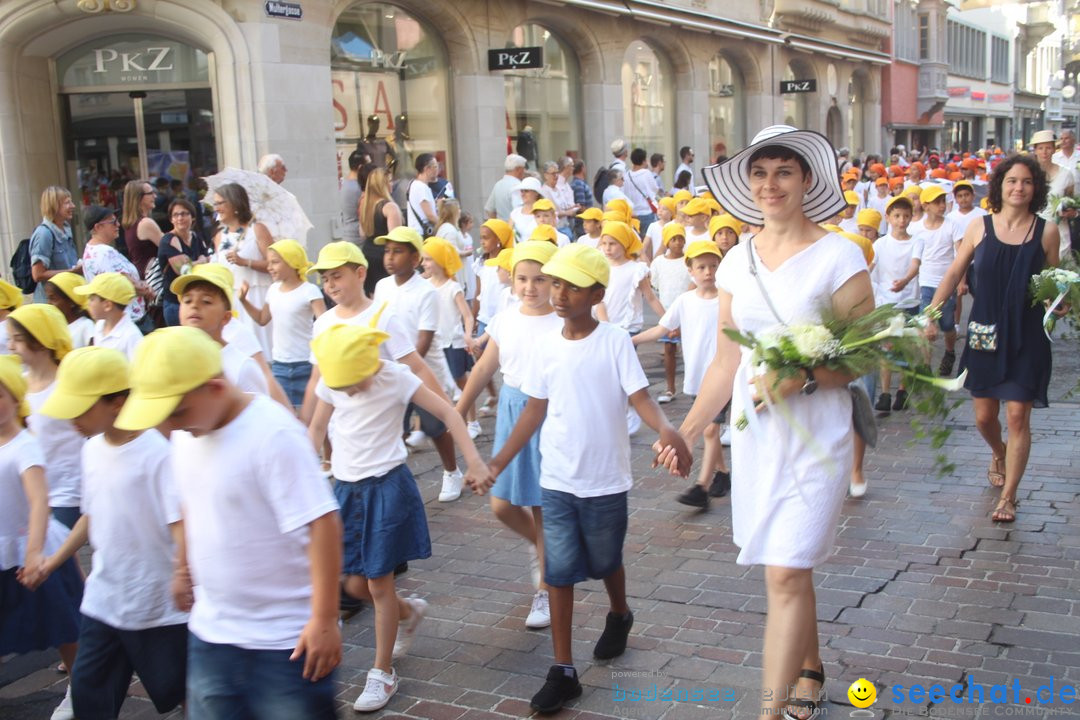 Kinderfest mit 30.000 Besuchern: St. Gallen, 20.06.2018