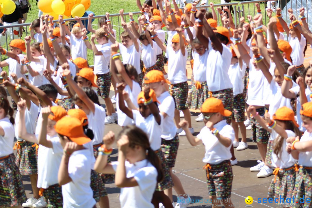 Kinderfest mit 30.000 Besuchern: St. Gallen, 20.06.2018