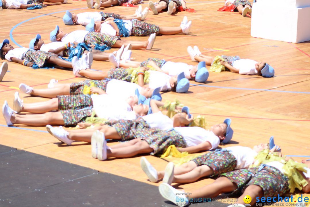 Kinderfest mit 30.000 Besuchern: St. Gallen, 20.06.2018