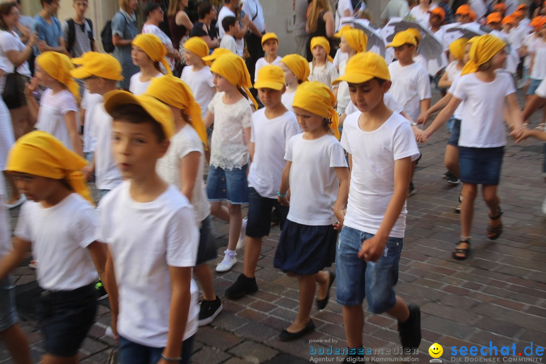 Kinderfest mit 30.000 Besuchern: St. Gallen, 20.06.2018