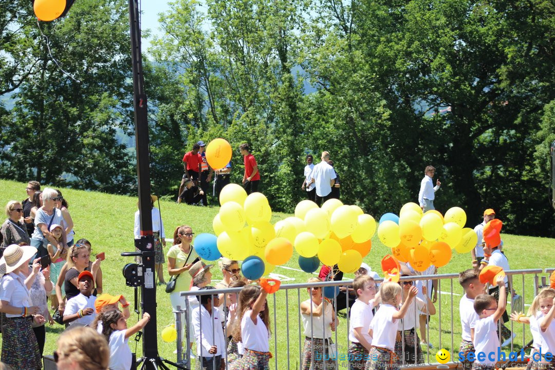 Kinderfest mit 30.000 Besuchern: St. Gallen, 20.06.2018