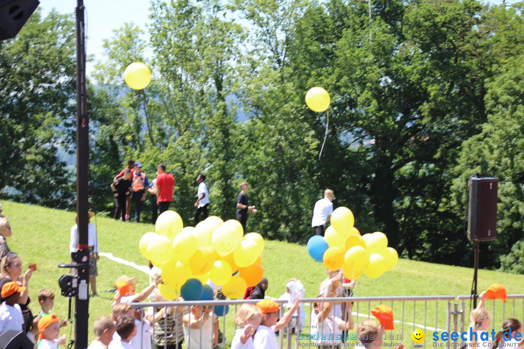 Kinderfest mit 30.000 Besuchern: St. Gallen, 20.06.2018