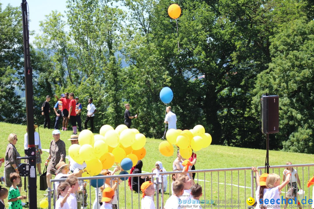 Kinderfest mit 30.000 Besuchern: St. Gallen, 20.06.2018