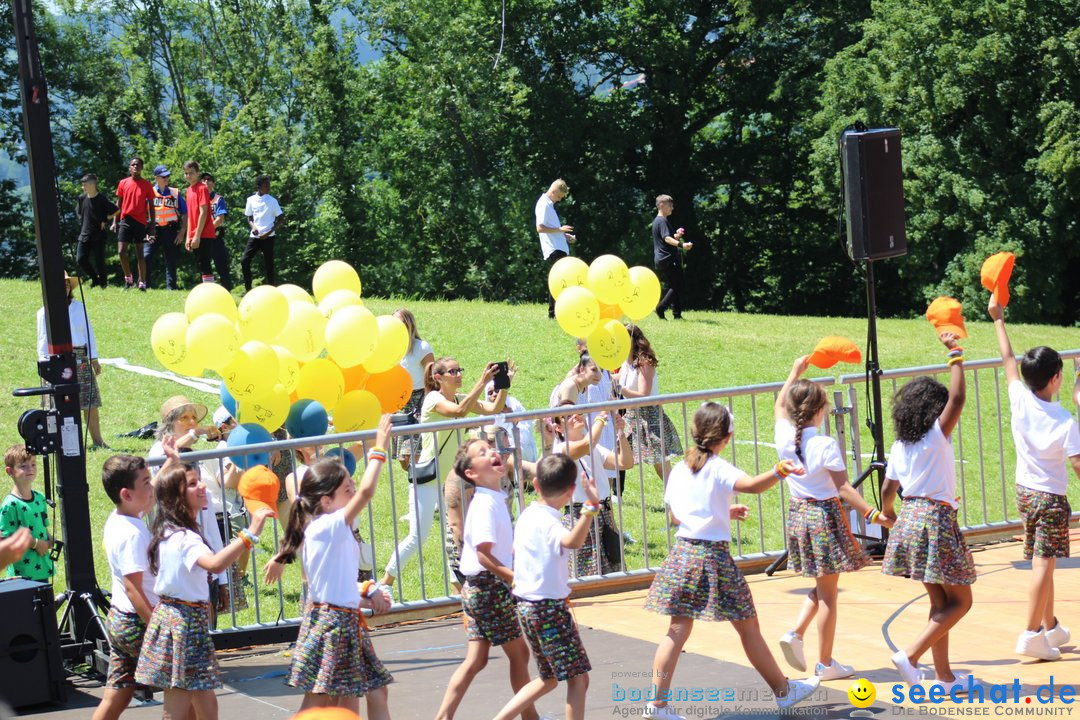 Kinderfest mit 30.000 Besuchern: St. Gallen, 20.06.2018