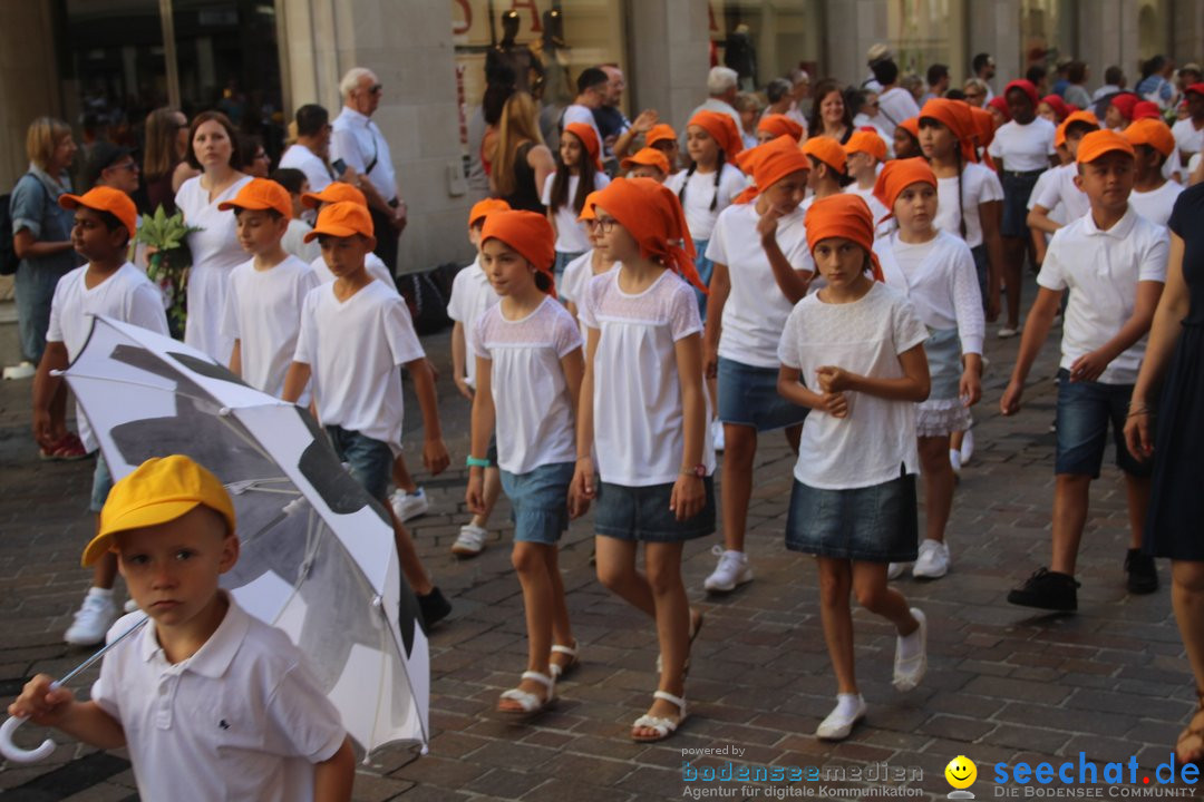 Kinderfest mit 30.000 Besuchern: St. Gallen, 20.06.2018